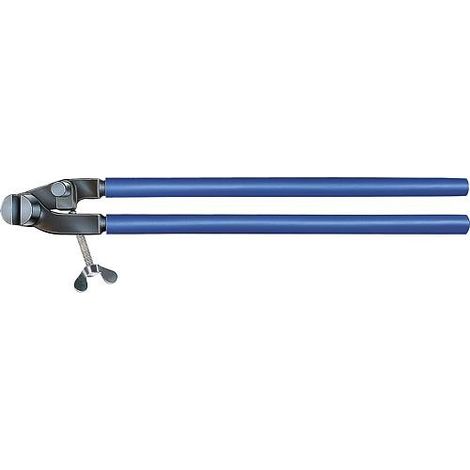 Pince cintreuse pour crochet gouttière L 600 mm acier chromé forgé