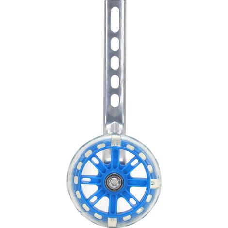 YORKING Universelles Stützrad Sicherheitsstützrad Kinderfahrrad Farbkreis Trainingsstützrad Blau
