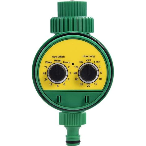 Bewässerungsuhr, programmierbare Zeitschaltuhr für automatische Gartenbewässerungssysteme (1/5)
