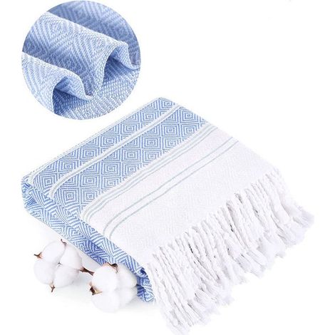 Toalla de baño de secado rápido, 1 unidad, algodón, extragrande, multifuncional, suave, unisex, color 4, 180 x 100 cm (1/5)