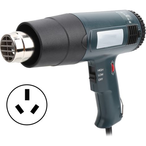 Pistolet à air chaud industriel 220V AU 2000W GJ‑9A20 réglable, pour usage professionnel et bricolage. (1/5)