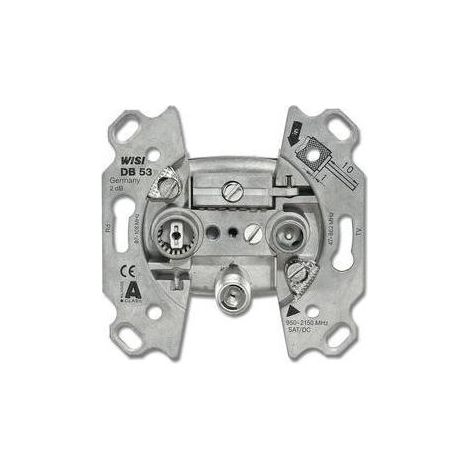 Busch-Jaeger Antennensteckdose Metall Frequenz 47-2150 MHz (1/5)