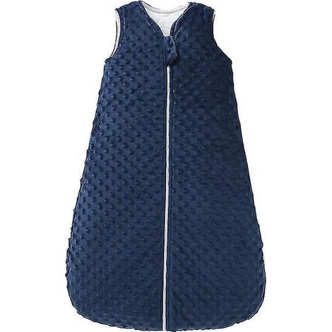 Dicker, trittfester Winter-Babyschlafsack, blau (1/5)