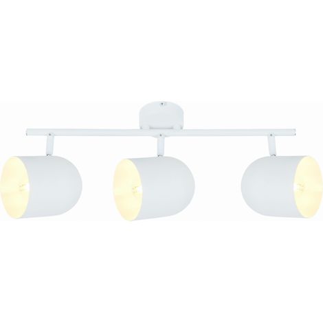 Barra faretti soffitto Candellux Azuro bianca 3xE27 (1/2)