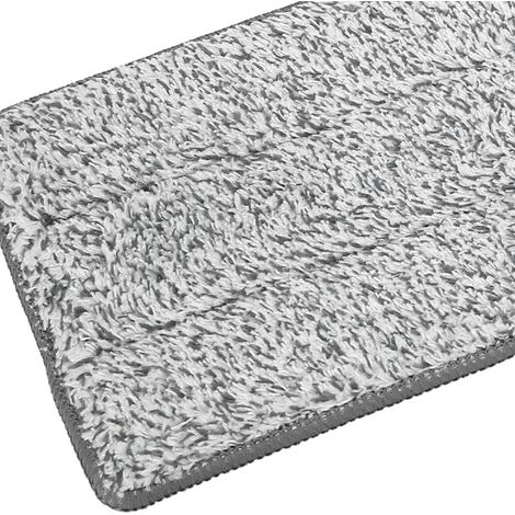 Set mit 6 maschinenwaschbaren Moppköpfen für Bodenmopps – 33 x 12 cm, Faser (1/5)