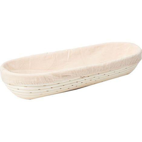 PATISSE - BANNETON OSIER  28X13 AVEC TOILE COTON