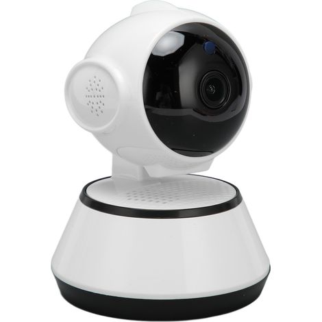 Caméra de Surveillance WiFi 2.4GHz avec Vision Nocturne, Enregistrement Continu, Idéale pour Bébé, Animal, Chambre et Personnes Âgées