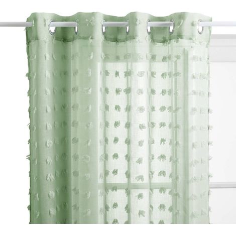 Giglio voile 240x140cm verde celeste - Atmosphera créateur d'intérieur