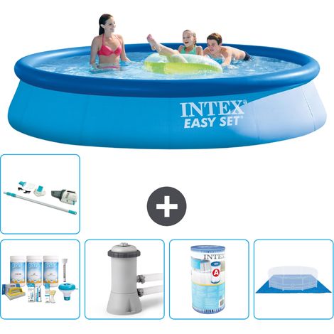 Intex Piscine Easy Set Ronde - 396x84 cm - 6-pièces S30713 (1/5)