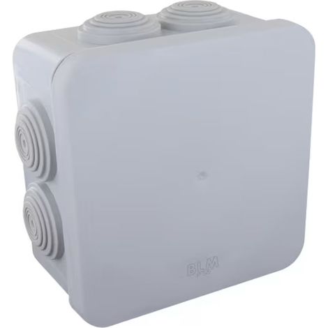 Boîte de dérivation à membrane étanche 650° OPTIBOX IP55 100 x 100 x 45 mm - BLM
