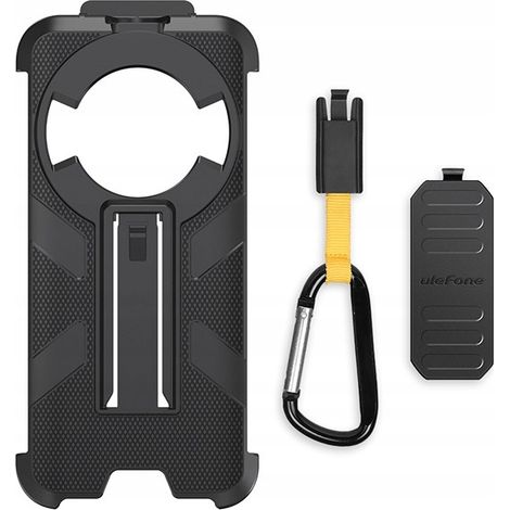 Cover posteriore per Ulefone Power Armor 16 Pro, nera, 1 pz. (1/5)