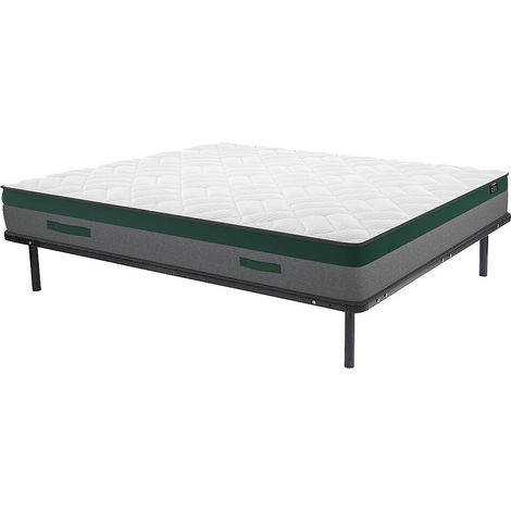 Set Rete con doghe + Materasso molle insacchettate 180 x 200 cm sp.22cm - PRESTIGE di YSMÉE (1/5)