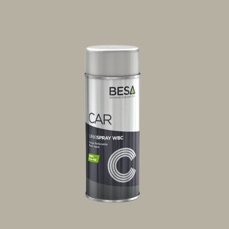 Bombe de peinture bi composant Gris Silex RAL 7032 Mat