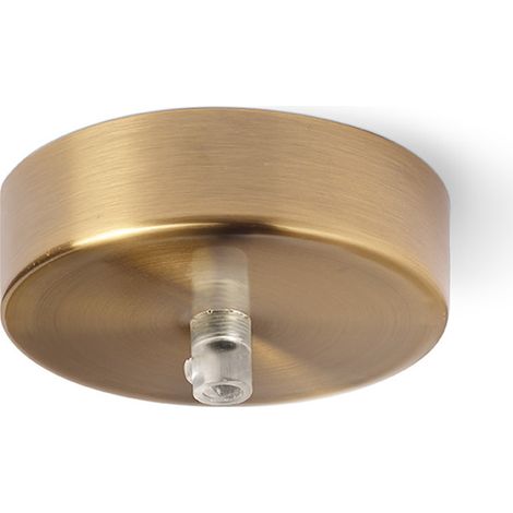 Rosone In Metallo Ottone Brunito D10Cm