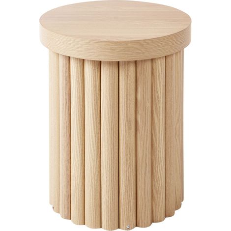 Side Table GENOLA Light Brown