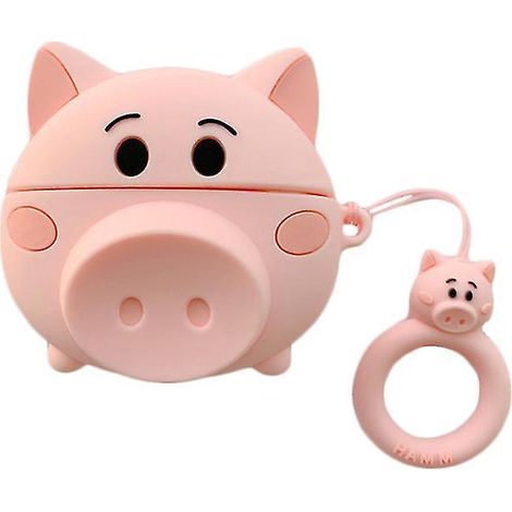 1 étui à écouteurs en forme de nez de cochon (1/3)