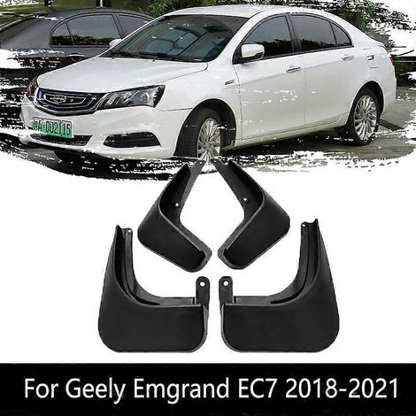 4x Kotflügel vorne und hinten für Geely Emgrand EC7 Limousine (2012–2021) – Schmutzfänger, Spritzschutz, Radabdeckungen, Zubehör – 18–21