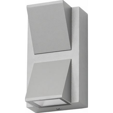 Aplique Ip54 Loyd Double Emission Led 4,1W 3000K Gris 155Lm
