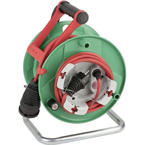 Brennenstuhl 1183520100 Avvolgicavo 23.00 m Rosso (opaco) Spina schuko (1/4)