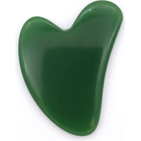 Rodillo de masaje de cuarzo rosa verde modelo 9 (1/5)