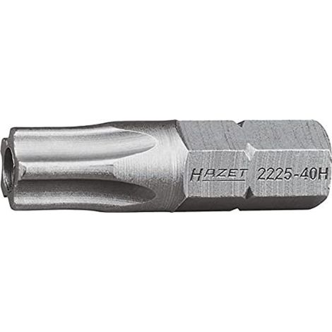 Embout-tournevis à profil en étoile intérieur à pivot hexagone massif 1/4'' longueur 25 mm