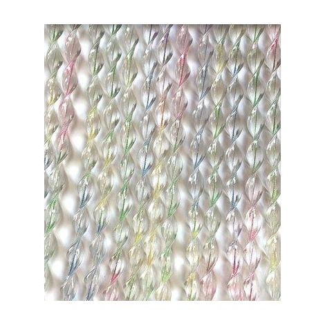 TENDINA PRONTA VIENNA 92 FILI PVC RITORTO 4 COLORI CM 120 H.CM 240