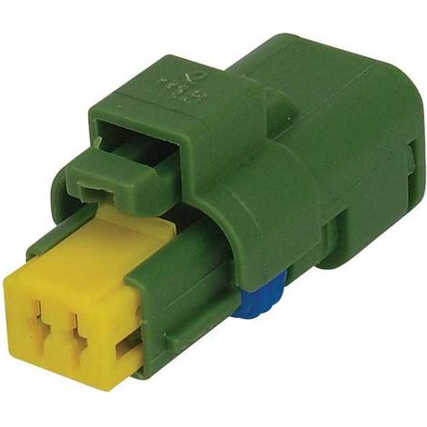 Connettore APTIV Sicma Miniseal maschio 2 vie verde