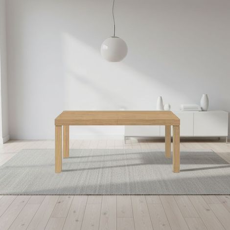 Tavolo Imab Piana T07 in rovere mielato con 2 allunghe 160x90x74.6 H cm. (1/3)