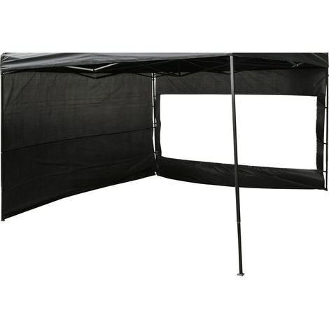 Seitenteile für Falt-Pavillon 4 x 4 m, 2-er Set, anthrazit