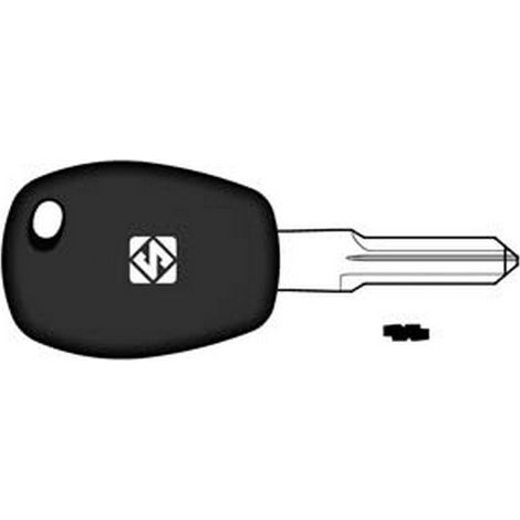 1PZ CHIAVI AUTO LOOK A-LIKE PORTA TRANSPONDER HU136TE - HU136TE