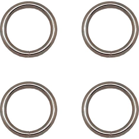 Anilla soldada ap14, 4 x 25 mm, zincada, blister 4 uds