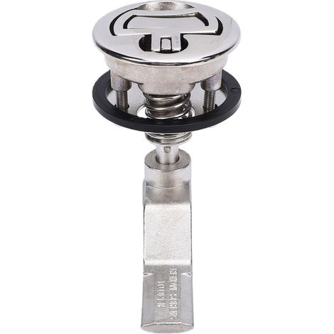 Loquet à came de bateau, serrure à ressort en acier inoxydable, trappe encastrée marine universelle pour navires, Yachts (1/5)