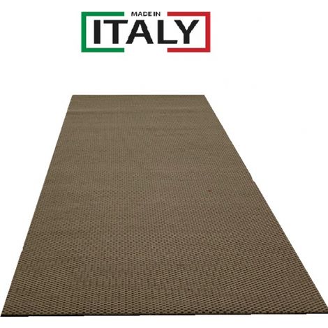Tappeto Passatoia Sottolavello per Cucina Casa Ristorante Colore Marrone H 0,50 X 3 M (1/5)