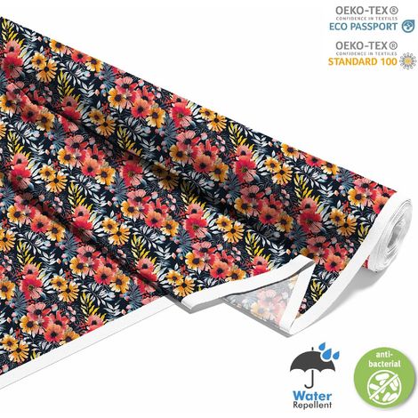 Outdoor dekostoffe oxford - Motiv Blumen I DX5259 (1/5)