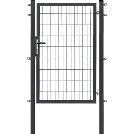 Zaun-Einzeltor premium plus 1-flg. 1200x1800mm anthrazit