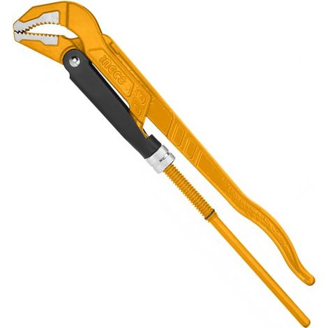 GIRATUBI SVEDESE CHIAVE A PAPPAGALLO 1 1,5 2 POLLICI 45° 40 55 67 mm GIRATUBO - Ingco 1" - 40 mm