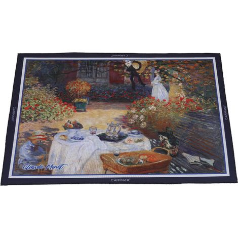 Tischset, Küchenset, Claude Monet Frühstücks-Carmani (1/2)
