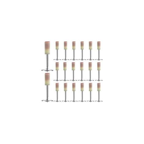 Pistolet à clous manuel pour béton – 200 clous ronds en acier de 7,3 mm – Outil compact et précis pour fixations murales et chantiers