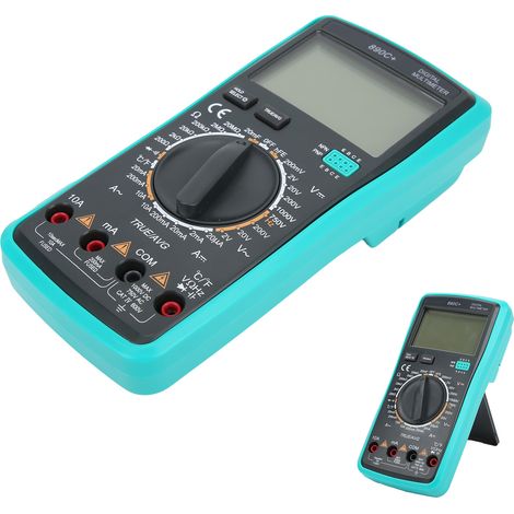 Multimètre numérique 890C+ avec test de température, protection anti-brûlure, protection entièrement automatique, multimètre multifonctionnel (1/5)