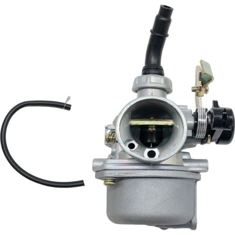 Carburateur Zhifeng pour moto PZ19, poulie de ligne, aluminium semi-zingué, 90 cm³, 110 cm³, 125 cm³, référence 404-008. Système d'alimentation haute précision pour un démarrage à froid en douceur.