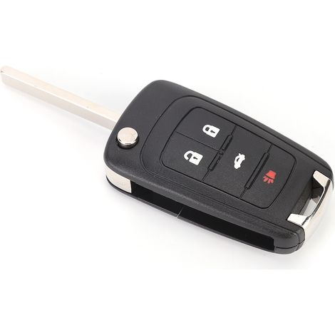 Coque de remplacement noire pour clé télécommande à 4 boutons de voiture, pour Camaro 2010 – 2013 (1/5)