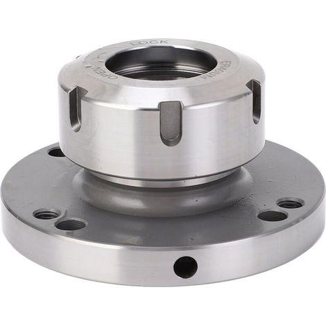 Mandril de pinza ER40, soporte de sujeción de acero al carbono de 100 mm de diámetro para torno y fresadora CNC (1/5)