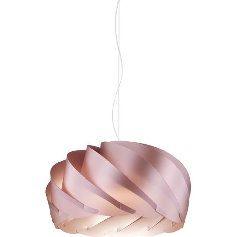 Sospensione Moderna Half Globe Polilux ® Pink Metal E Metallo Cromo 1 Luce E27 (1/2)