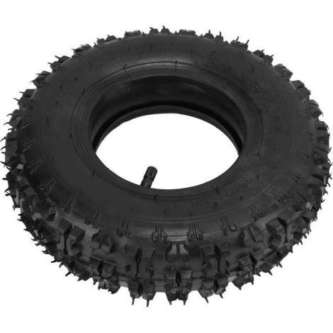 Pneu de moto - - 4.10-6 - Caoutchouc butyle - Compatible VTT et Go Kart - Confort et sécurité (1/4)