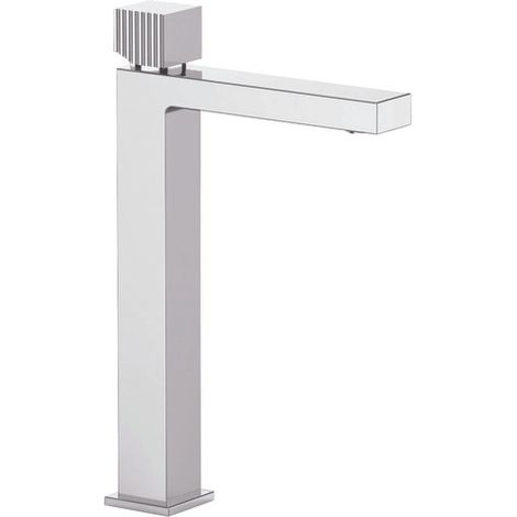 Robinet mitigeur de lavabo taille XL, finition chromée - Rolf