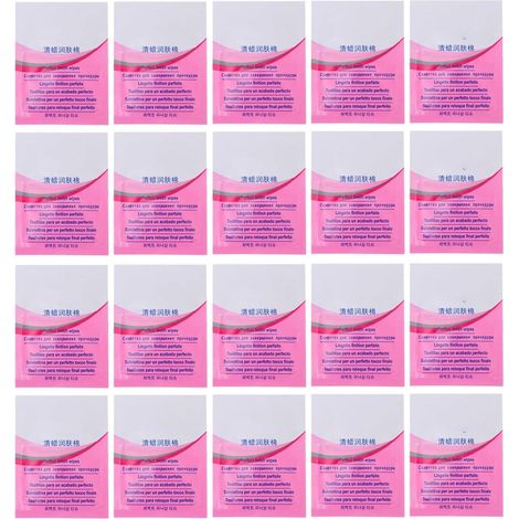 Lingettes Dépilatoires Pour Enlever La Cire 20 Pièces Lingettes Nettoyantes Après Épilation Pour Résidus De Cire Sur Visage Et Corps Usage Maison Et Salon (1/5)