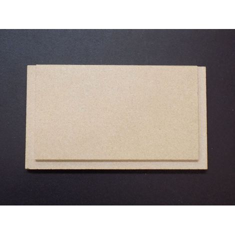 Déflecteur en bas pour poêles à cheminée Cronos de Caminos - vermiculite - dimensions d'encastrement parfaitement adaptées