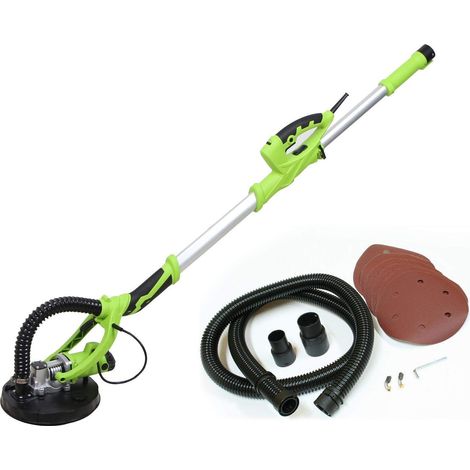 Varan Motors - L225-A LIJADORA ORBITAL LIJADORA DE TECHO PULIDORA YESO 710W CON EXTENSION HASTA 1.80M