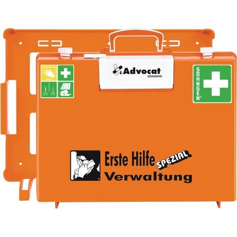 Erste Hilfe Koffer Advocat Verwaltung B400xH300xT150ca.mm orange SÖHNGEN (1/5)