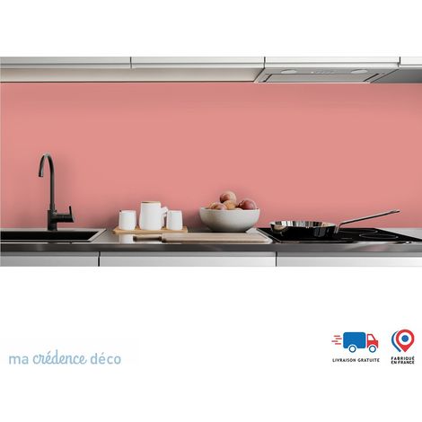 Crédence : Rose clair RAL 3015 - Alu composite - 120 - 60 (1/3)